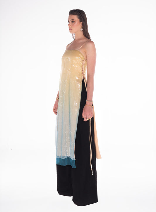 GOLDEN HORIZON TOP / FALDA