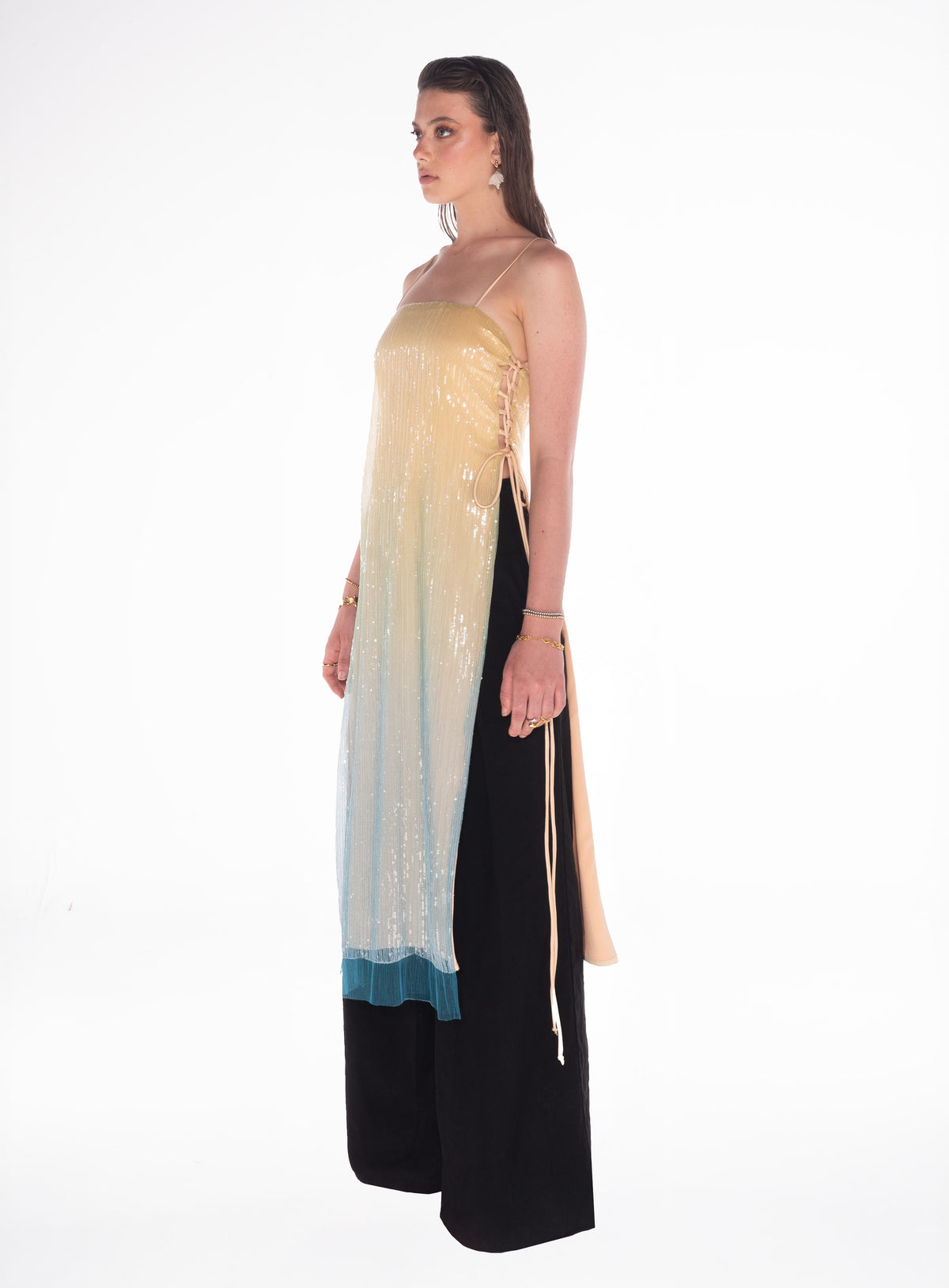 GOLDEN HORIZON TOP / FALDA