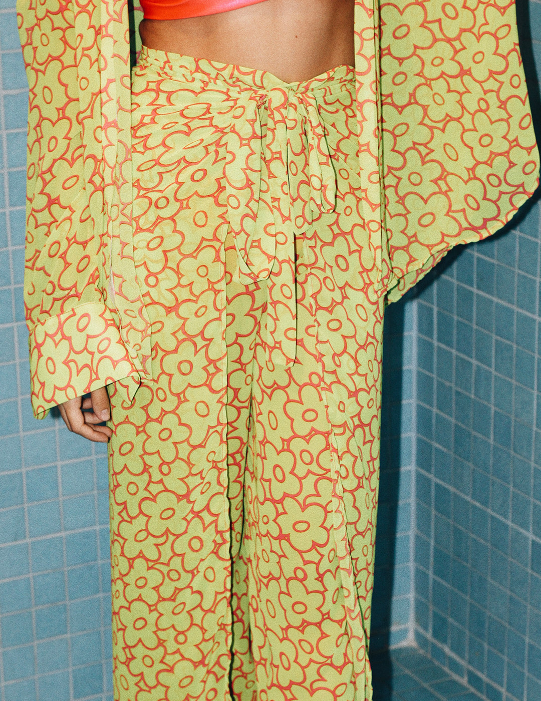 PRINT SET FLOWER PARTY